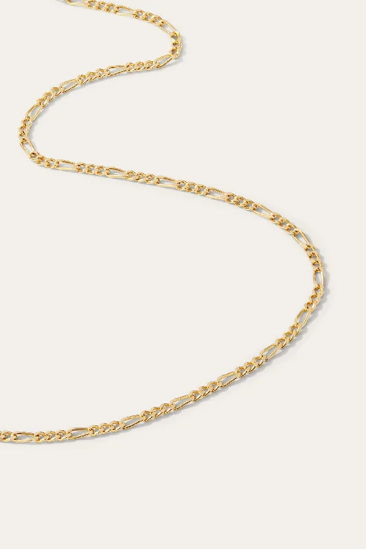 Statement Chunky Necklace-Scarlett Gold Vermeil Chain