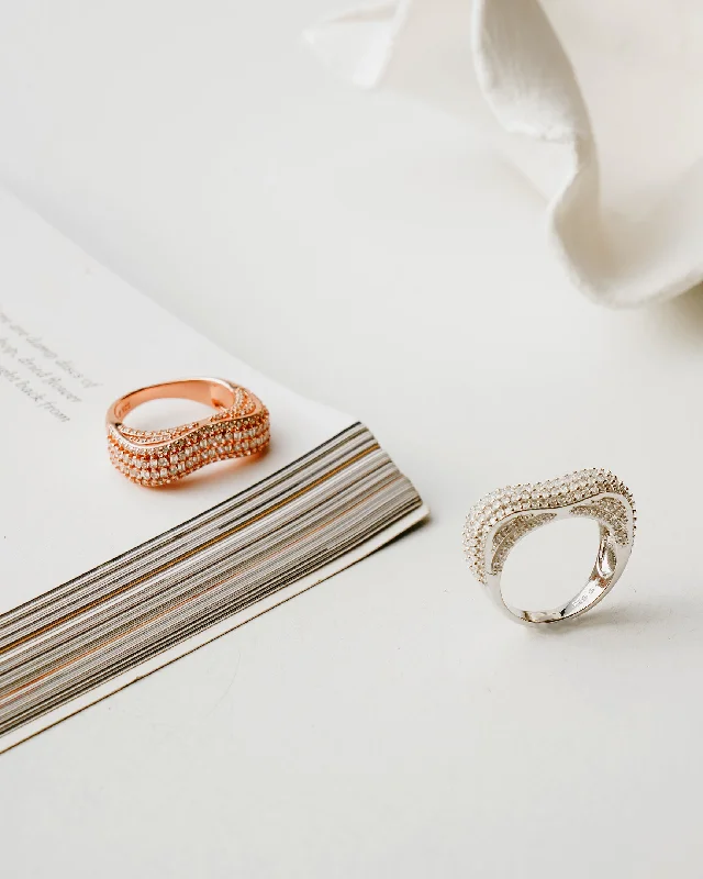 Simple Stacking Ring-Edith Ring