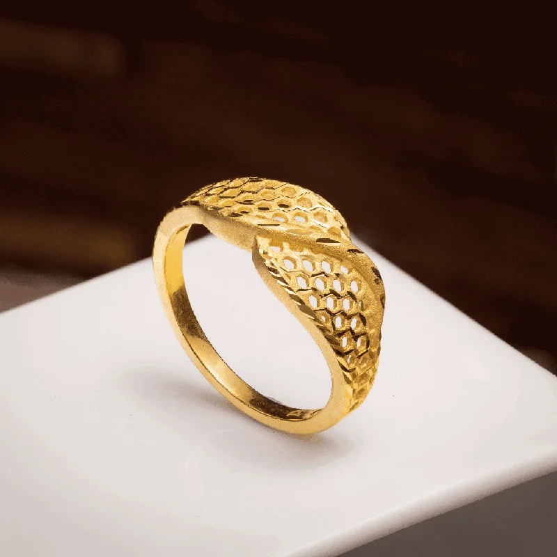 Bridal Wedding Ring-Golden Ring PGR3-041