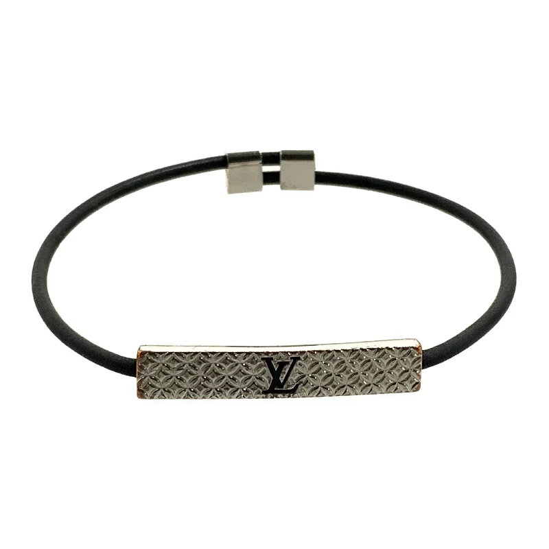 Custom Gold Cuff Bracelets-LOUIS VUITTON/Bracelet/Black/Plating/