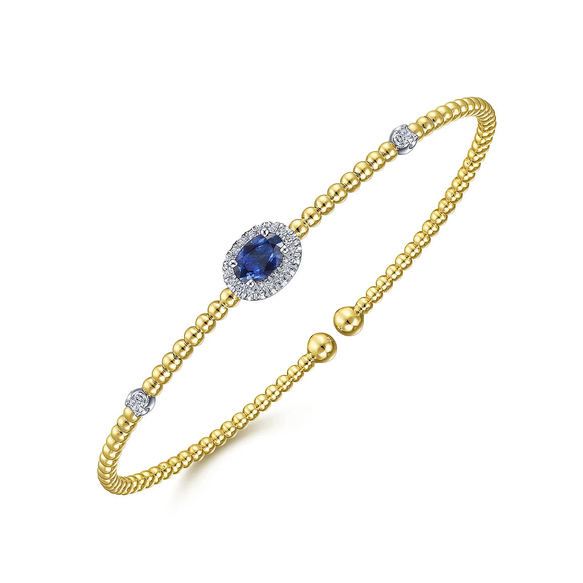 Pearl and Gold Bracelets-Not Your Average Sapphire Bangle