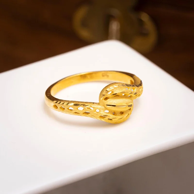 Gold Infinity Ring-Golden Ring PGR54-021