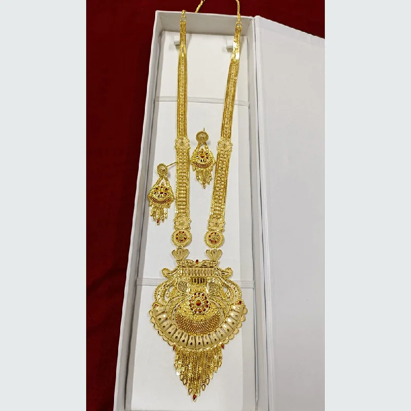 Art Deco Necklace-Pari Art Jewellery Forming Long Necklace Set