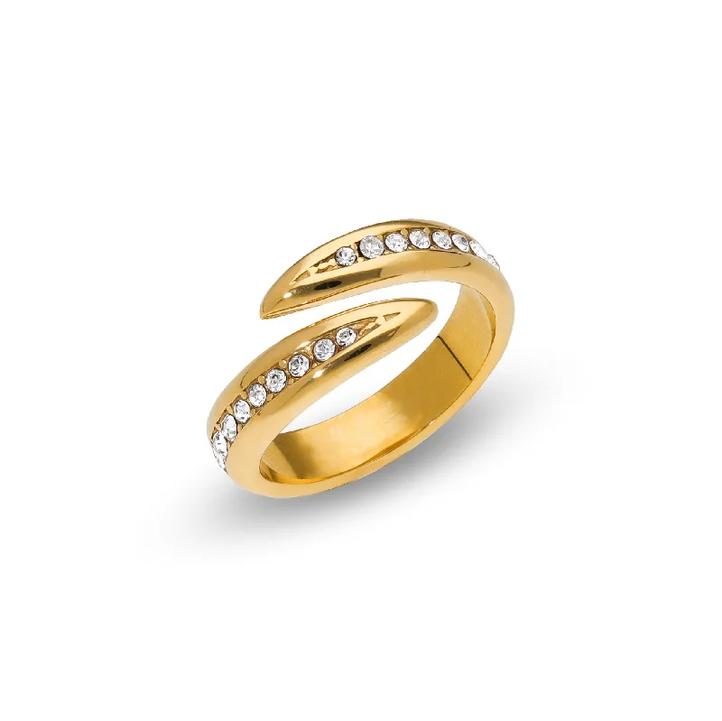 Men's Wedding Ring Set-Alina ring gold