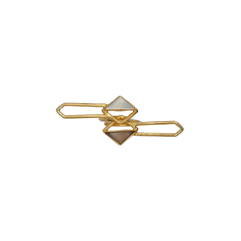 Simple Diamond Ring-VARNIKA ARORA Idku Multi-Color Ring