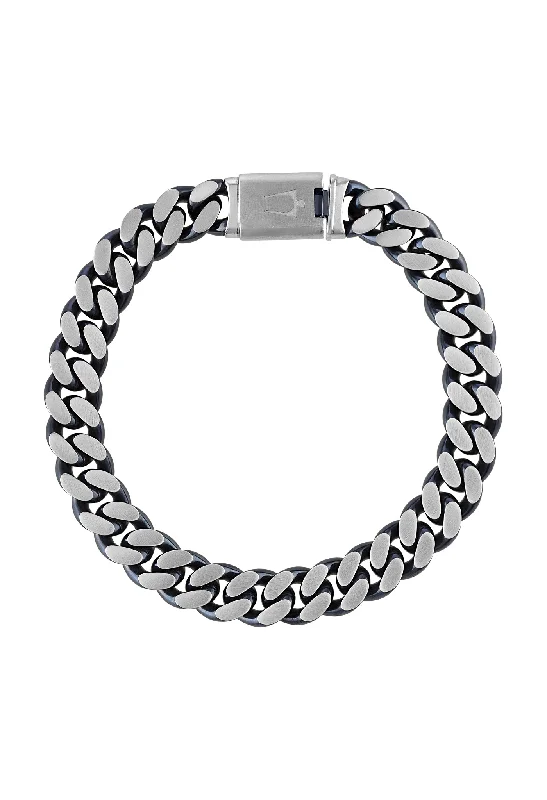 Wedding Bracelets for Brides-Bulova Men's Bracelet