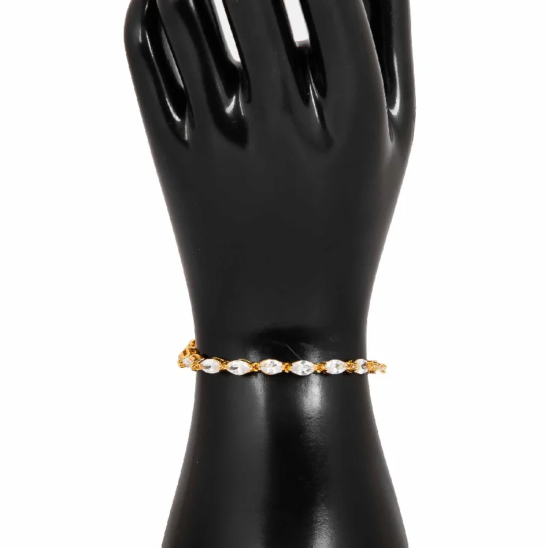 Chunky Gold Bracelets-Bracelet K7907815